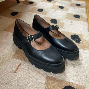 Freya Platform Lugsole Mary Jane